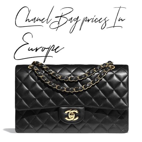 chanel prices europe